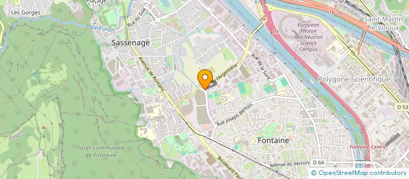 localisation de l'entreprise CORIM SOLUTIONS à FONTAINE