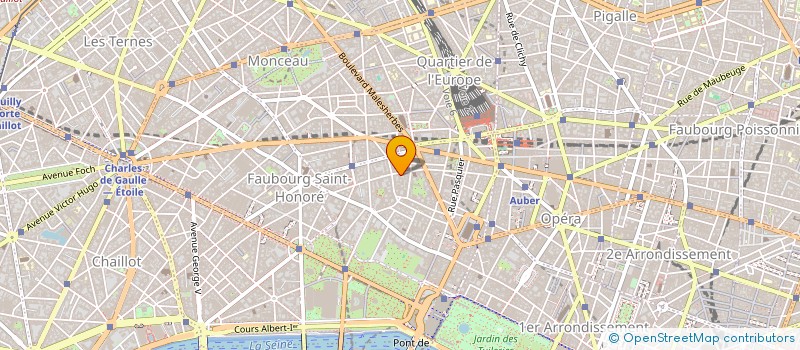 localisation de l'entreprise CORIME à PARIS