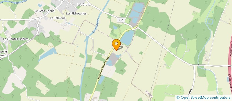 localisation de l'entreprise CORIMO SARL à SAINT-MAURICE-SUR-FESSARD
