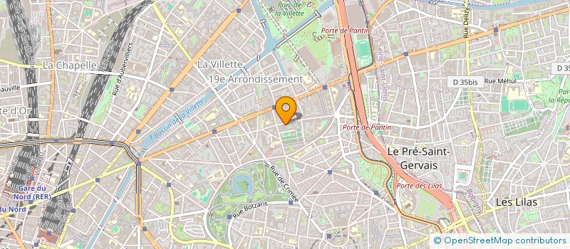 localisation de l'entreprise CORINNE  PARIS