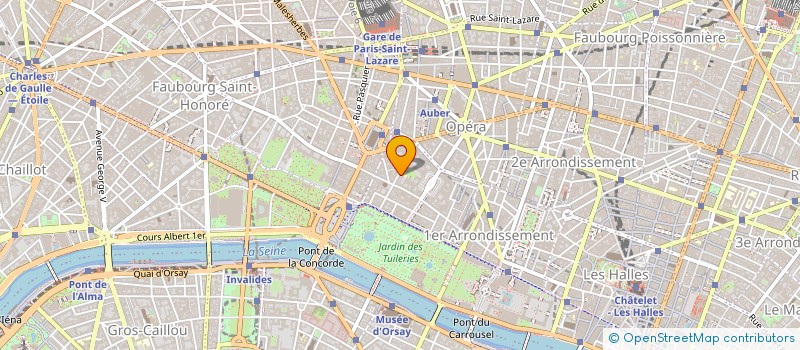 localisation de l'entreprise CORINNE DEFLANDRE à PARIS