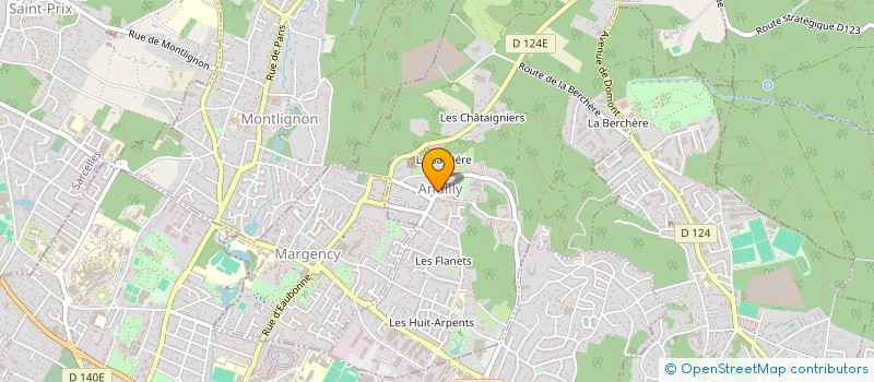 localisation de l'entreprise CORINNE DRAINAGE LYMPHATIQUE  ANDILLY