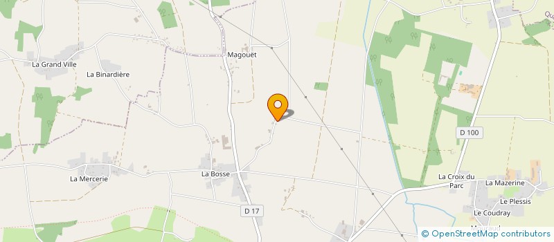 localisation de l'entreprise CORINNE MAUGERE  CAMPBON