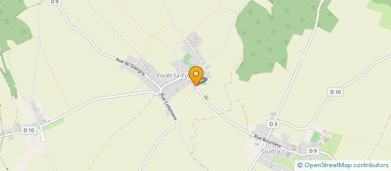 localisation de l'entreprise CORINNE NOEL  VEXIN-SUR-EPTE