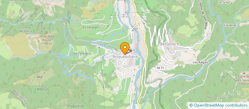 localisation de l'entreprise CORINNE PAOLINI INSPIRATIONS  SAINT-MARTIN-VESUBIE