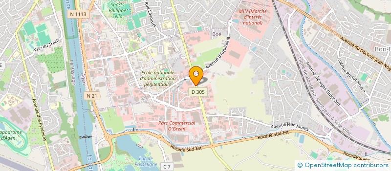 localisation de l'entreprise CORINNE TALENTON  BOE