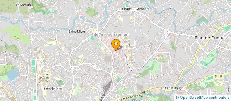 localisation de l'entreprise CORINS INDUSTRIES à MARSEILLE