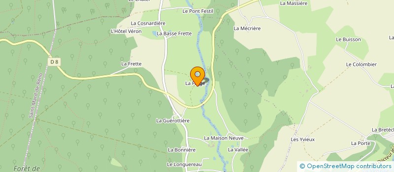 localisation de l'entreprise CORINVEST à LONGNY LES VILLAGES