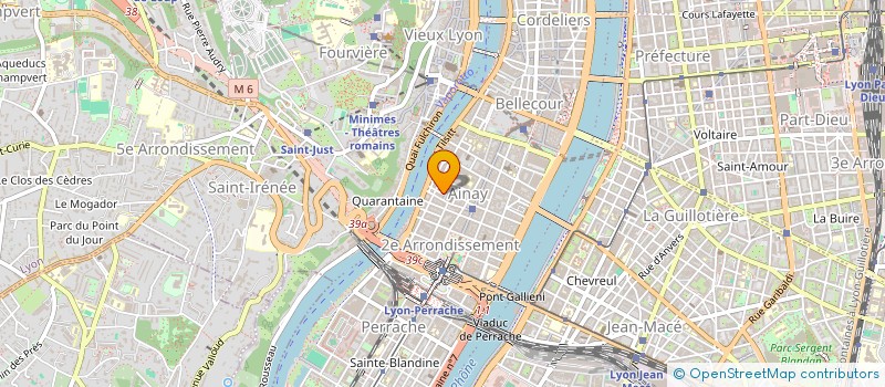 localisation de l'entreprise CORIOLAN SARL à LYON