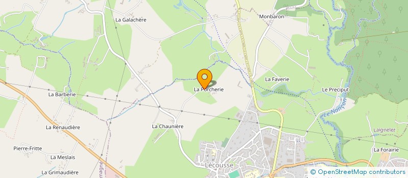 localisation de l'entreprise CORIOLIS  LECOUSSE