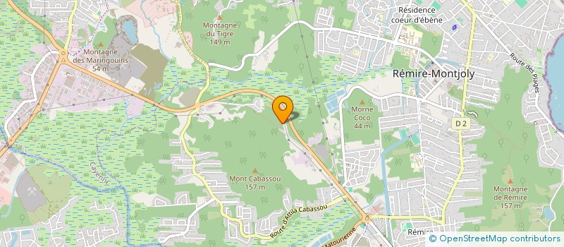 localisation de l'entreprise CORIOLIS SARL  REMIRE-MONTJOLY