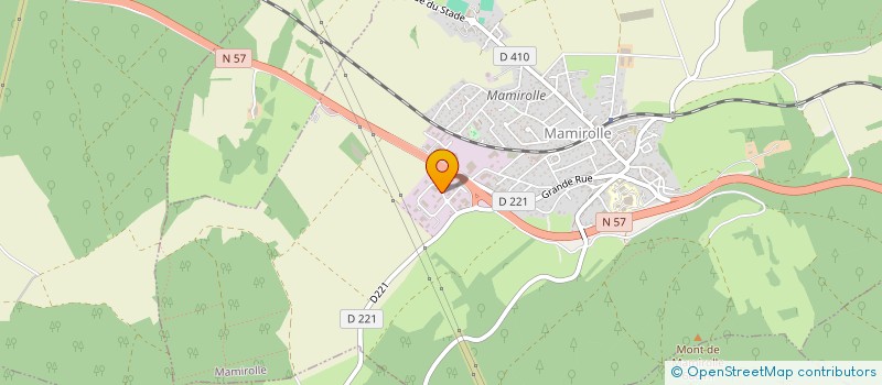 localisation de l'entreprise CORIUM DEVELOPPEMENT à MAMIROLLE