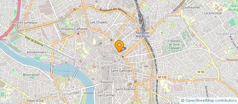 localisation de l'entreprise CORIVAH à TOULOUSE