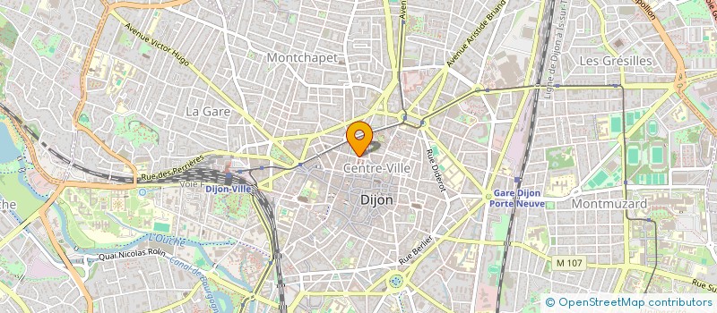 localisation de l'entreprise CORLEONE  DIJON