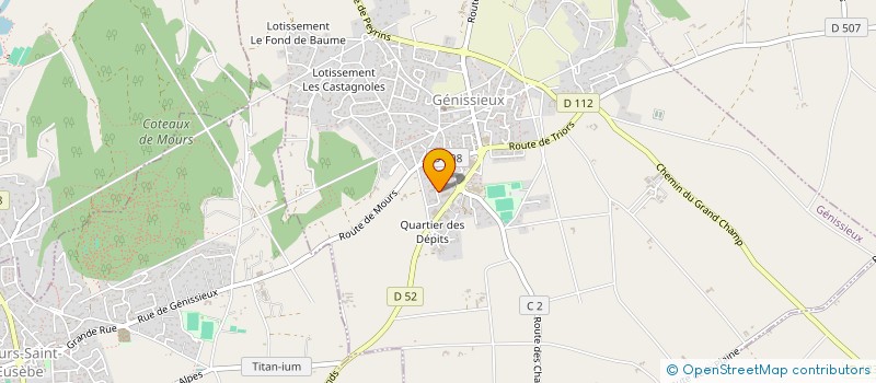 localisation de l'entreprise CORLEONE CROLLES à CROLLES