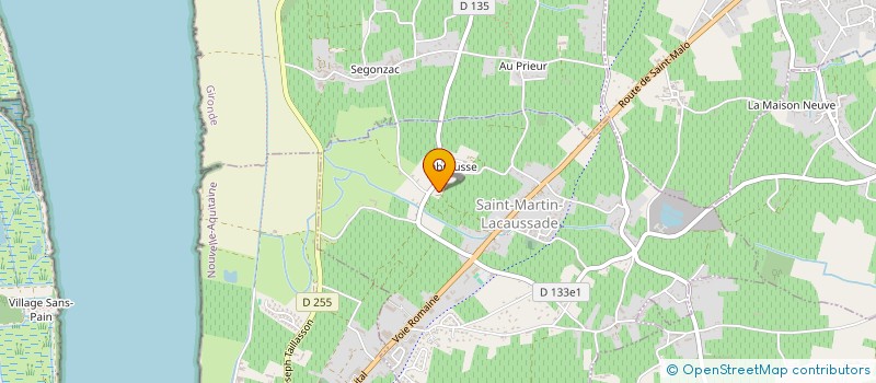 localisation de l'entreprise CORLIANGES à SAINT-MARTIN-LACAUSSADE