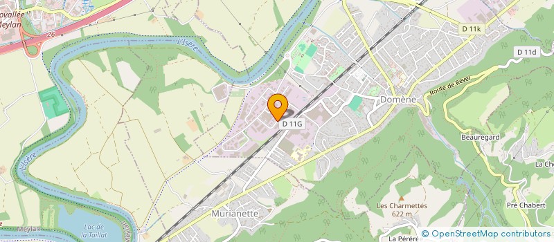 localisation de l'entreprise CORMA  DOMENE