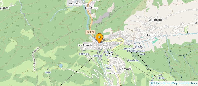 localisation de l'entreprise CORMATH à LA CLUSAZ