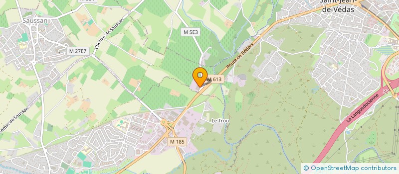 localisation de l'entreprise CORMEILLES  SAUSSAN