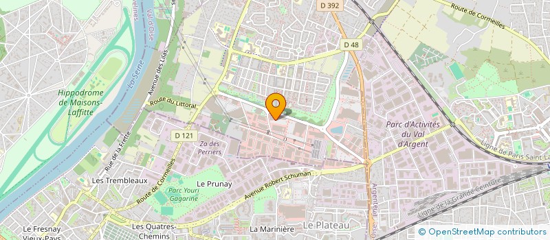 localisation de l'entreprise CORMEILLES -EN  -PARISIS  CORMEILLES-EN-PARISIS