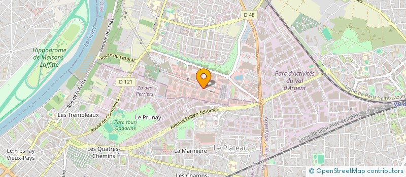 localisation de l'entreprise CORMEILLES PARTNERS  CORMEILLES-EN-PARISIS