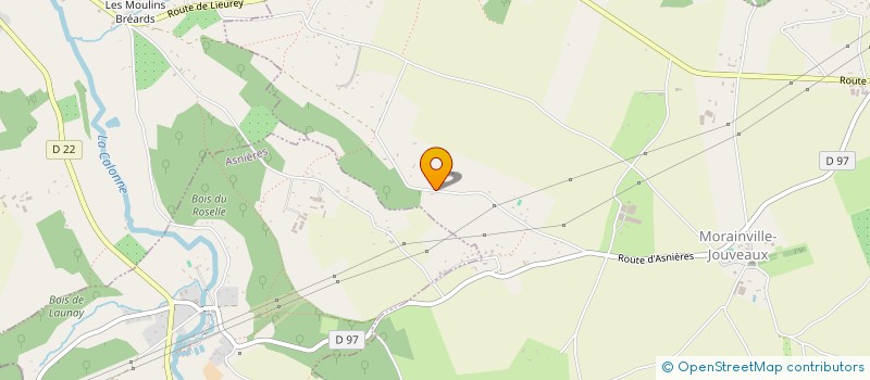 localisation de l'entreprise CORMEILLES ROSE  MORAINVILLE-JOUVEAUX