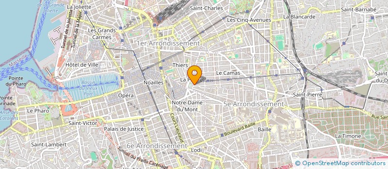 localisation de l'entreprise CORMENT à MARSEILLE