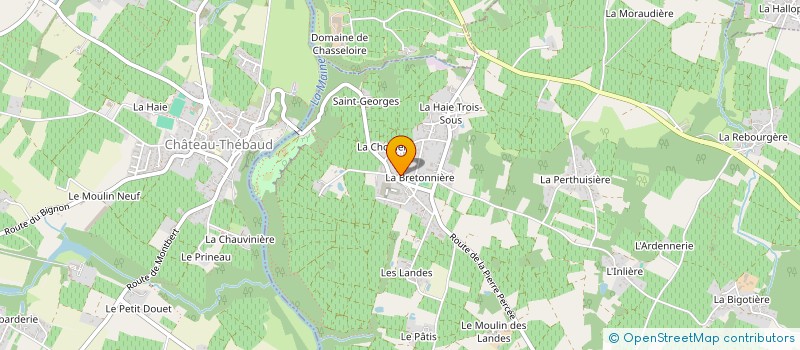 localisation de l'entreprise CORMERAIS BRANGER  MAISDON-SUR-SEVRE