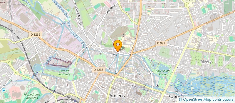 localisation de l'entreprise CORMERY TELEMATIQUE à AMIENS