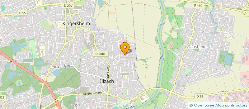 localisation de l'entreprise CORMICY  ILLZACH