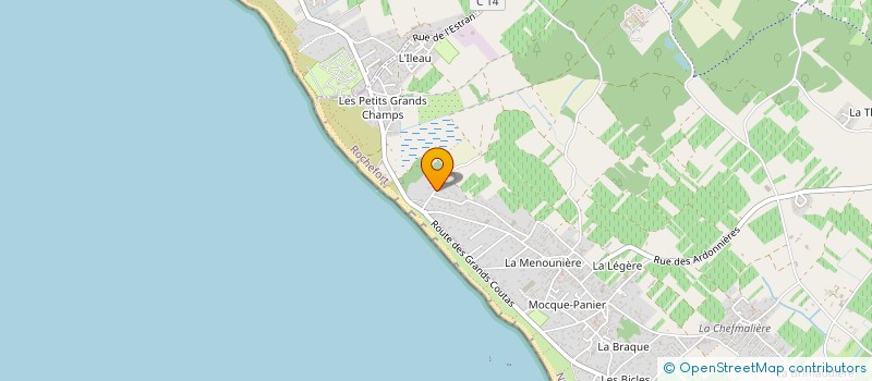 localisation de l'entreprise CORMIER EXTENSION  SAINT-PIERRE-D'OLERON