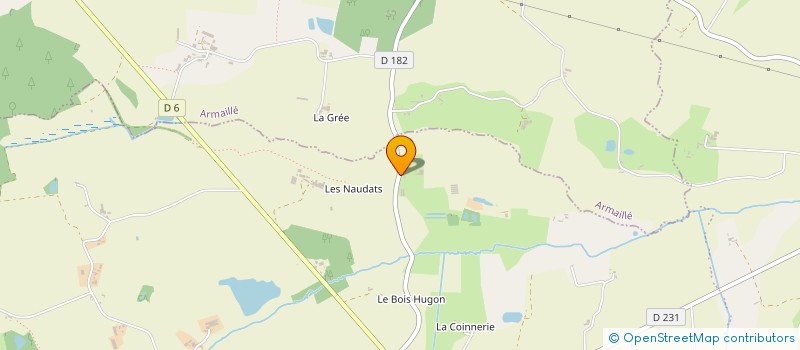 localisation de l'entreprise CORMILAP à OMBREE D'ANJOU