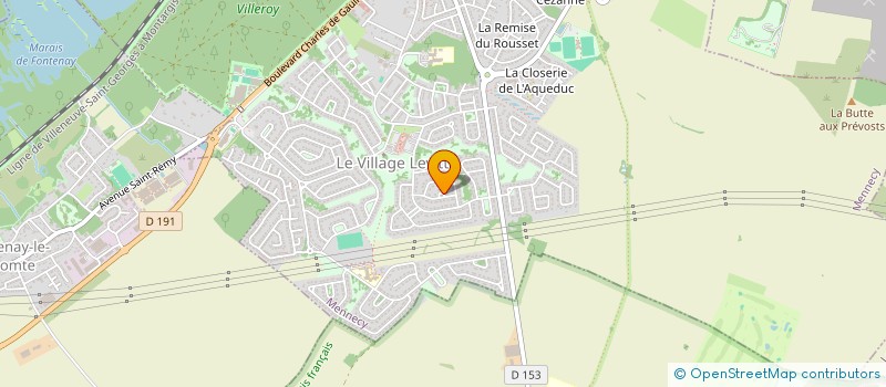 localisation de l'entreprise CORMOY à MENNECY