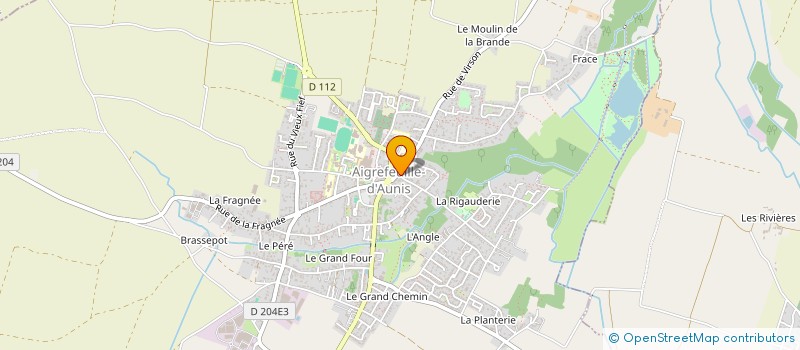 localisation de l'entreprise CORNAILLE  AIGREFEUILLE-D'AUNIS