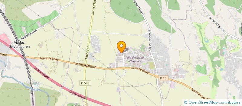 localisation de l'entreprise CORNALINE  EGUILLES