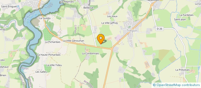 localisation de l'entreprise CORNALINE  BEAUSSAIS-SUR-MER