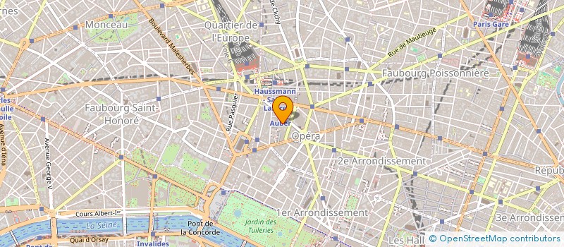 localisation de l'entreprise CORNALINE COMMUNICATION  PARIS