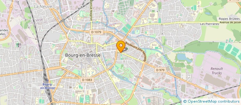 localisation de l'entreprise CORNAZETTE  BOURG-EN-BRESSE