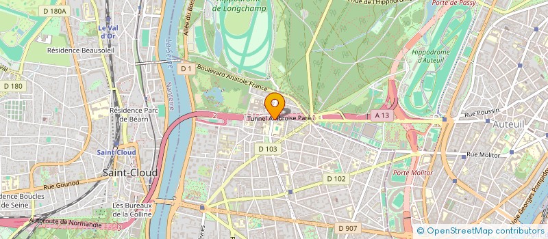 localisation de l'entreprise CORNEALIFE à BOULOGNE-BILLANCOURT