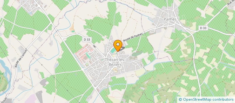 localisation de l'entreprise CORNEILHAN VOLLEY BALL  CORNEILHAN