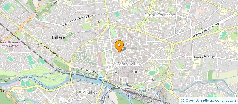 localisation de l'entreprise CORNEILLE à PAU