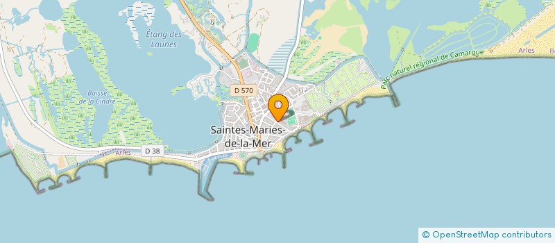 localisation de l'entreprise CORNEILLE  SAINTES-MARIES-DE-LA-MER