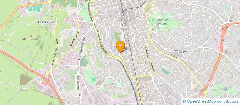 localisation de l'entreprise CORNEILLE IMMO  SAINT-ETIENNE