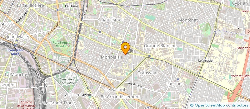 localisation de l'entreprise CORNEILLE INVESTISSEMENTS  LYON