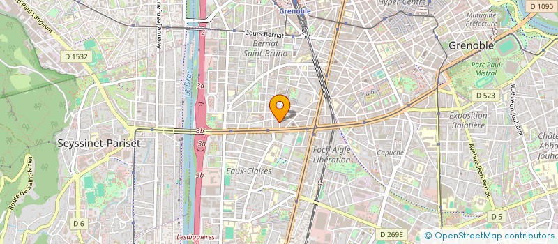 localisation de l'entreprise CORNEJO REPARATIONS à GRENOBLE