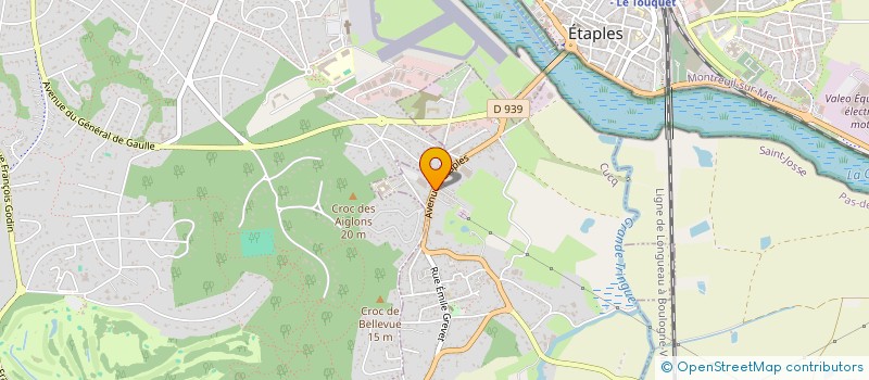 localisation de l'entreprise CORNELIUS  CUCQ