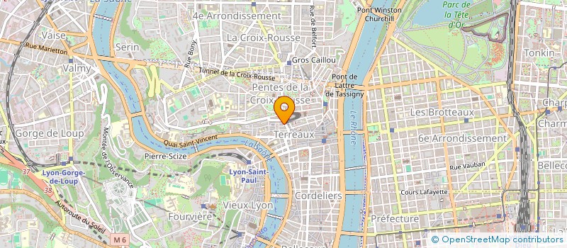 localisation de l'entreprise CORNELOUP MOREAU à LYON