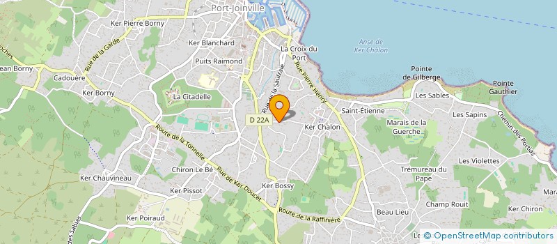 localisation de l'entreprise CORNER à L'ILE-D'YEU