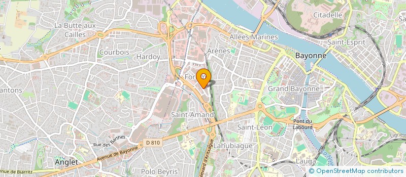 localisation de l'entreprise CORNER à BAYONNE