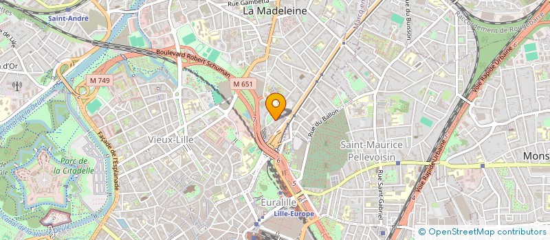 localisation de l'entreprise CORNER RETAIL  PARIS